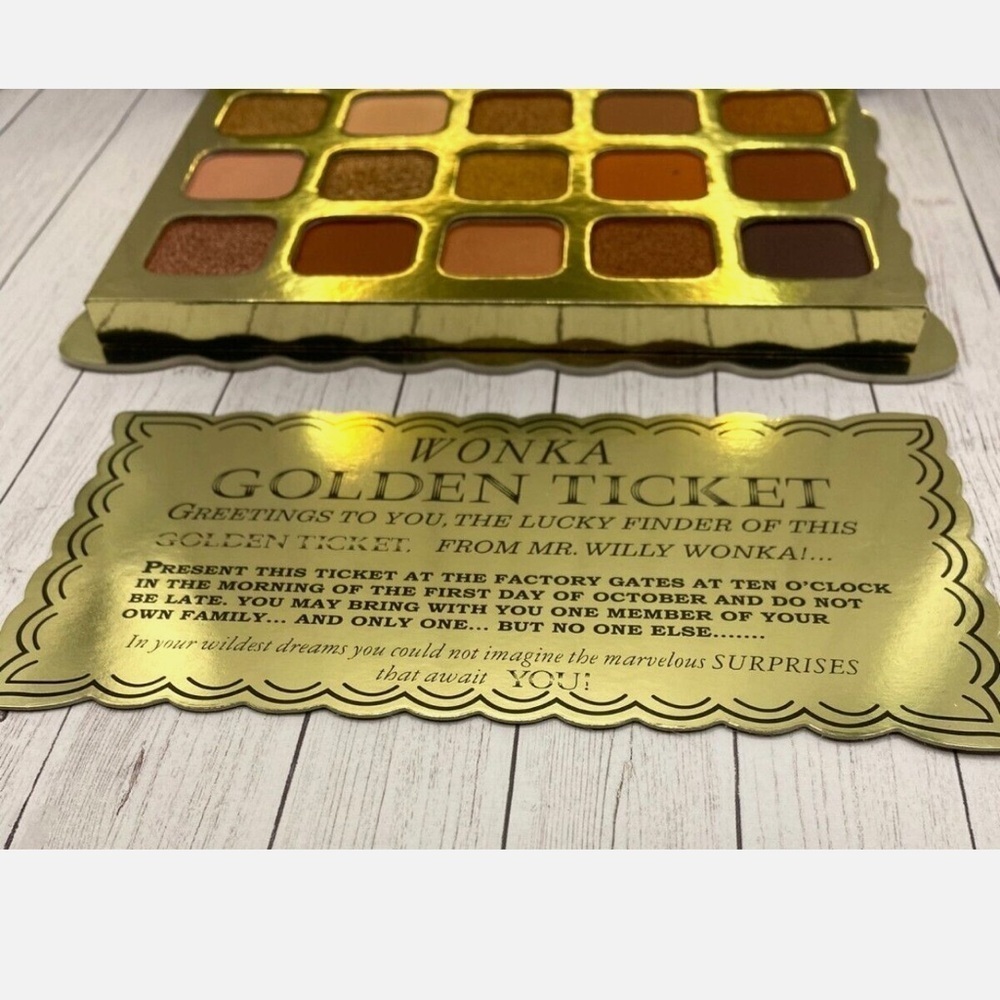 Wonka Bar Eyeshadow Palette (NEW in Box) - Picture 3 of 4